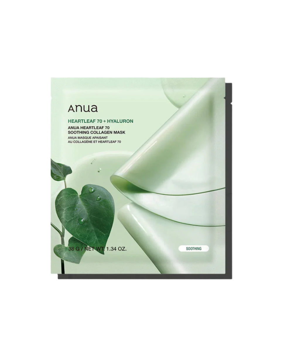 Anua - Heartleaf 70 Soothing Collagen Mask