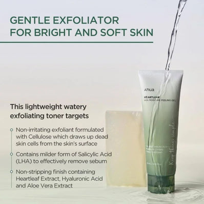 Anua - Heartleaf LHA Moisture Peeling gel