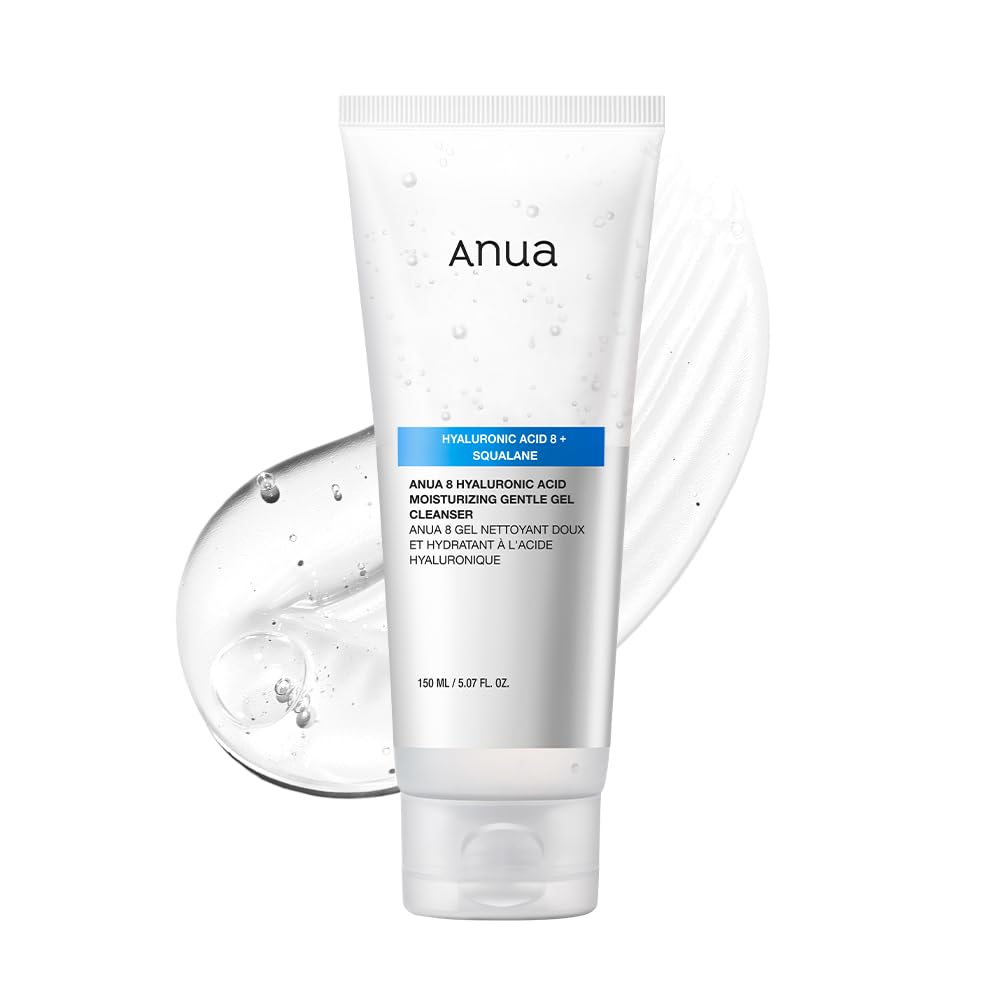 Anua - Hyaluronic Acid 8+ Squalane Moisturizing Gentle Gel Cleanser