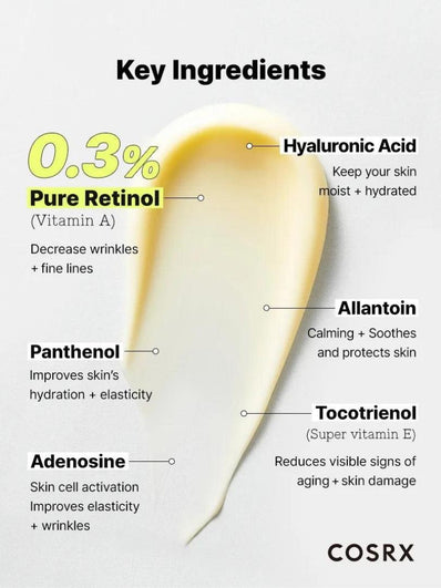 Cosrx - The Retinol 0.3 cream