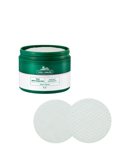 VT cosmetics - Cica mild Toner Pads