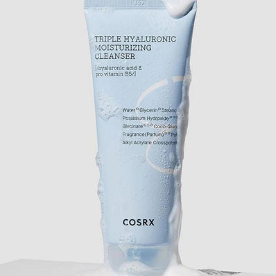 Cosrx - Hydrium Triple Hyaluronic Moisture Cleanser Foam