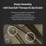GROWUS - Sea Salt Therapy Scalp Scaler - Απολεπιστικό τριχωτού κεφαλής με Θαλασσινό Αλάτι