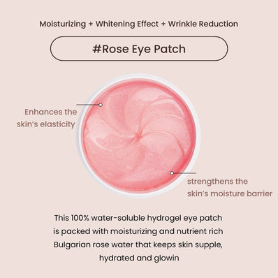 Heimish - Bulgarian Rose Hydrogel Eye Patch