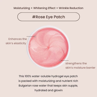 Heimish - Bulgarian Rose Hydrogel Eye Patch