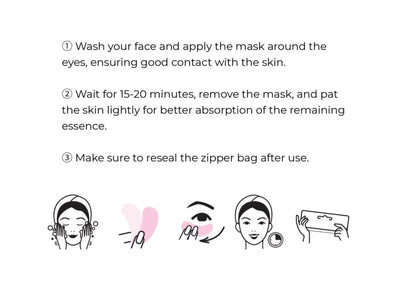 Jkosmec - Skin Solution Collagen Eye Zone Mask