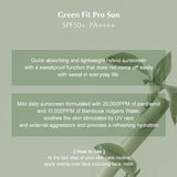Kaine - Green Fit Pro Sun SPF50+ PA++++