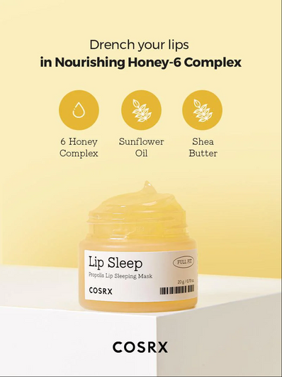Cosrx - Lip Sleep - Full Fit Propolis Lip Sleeping Mask