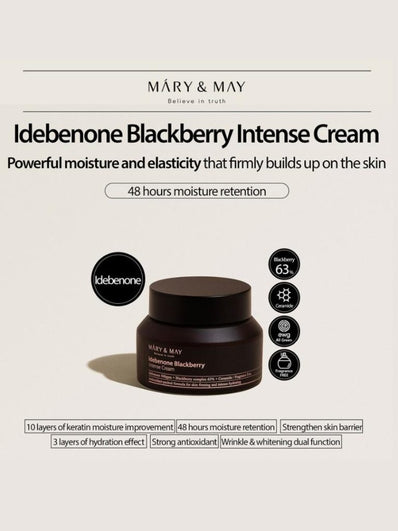 Mary & May -  Idebenone Blackberry Intense Cream