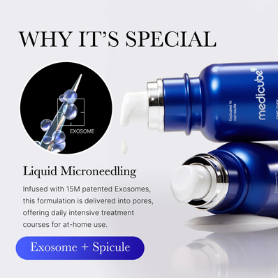 Medicube - One Day Exosome Shot 2000 – Ορός με εξωσώματα και τεχνολογία microneedle