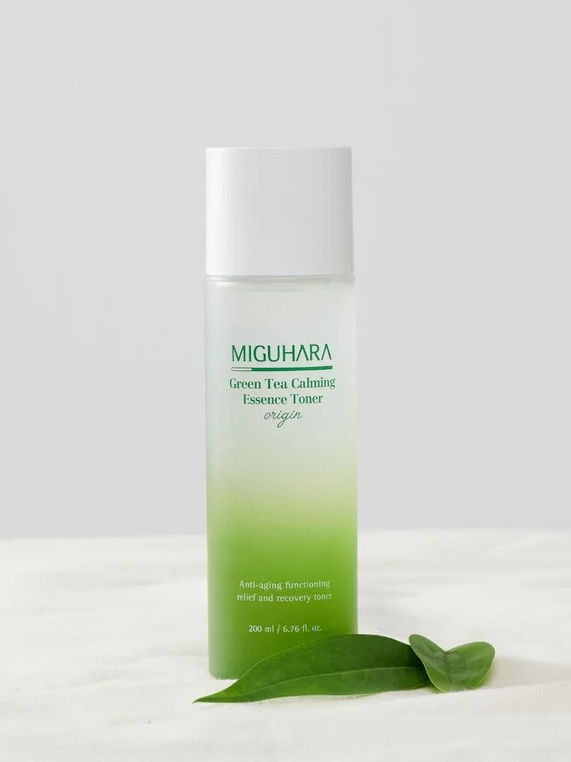 Miguhara - Green Tea Calming Essence Toner Origin