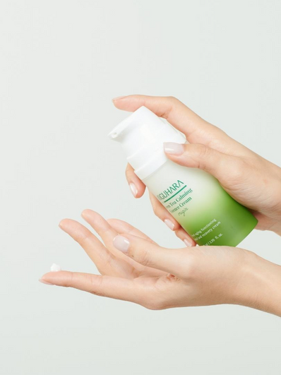 Miguhara - Green Tea Calming Essence Cream Origin