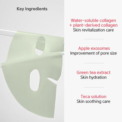 Nacific - Green Tea Cica Collagen Gel Mask