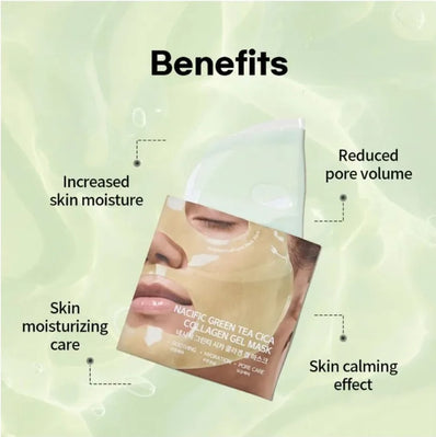Nacific - Green Tea Cica Collagen Gel Mask