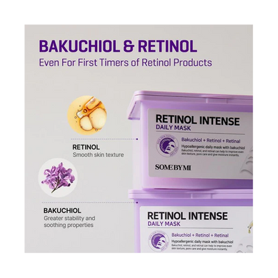 Some By Mi - Retinol Intense Daily Mask 30 pcs