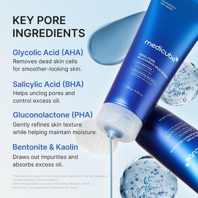 Medicube - Zero Pore Blackhead Mud Mask